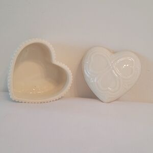 Lenox heart shaped box